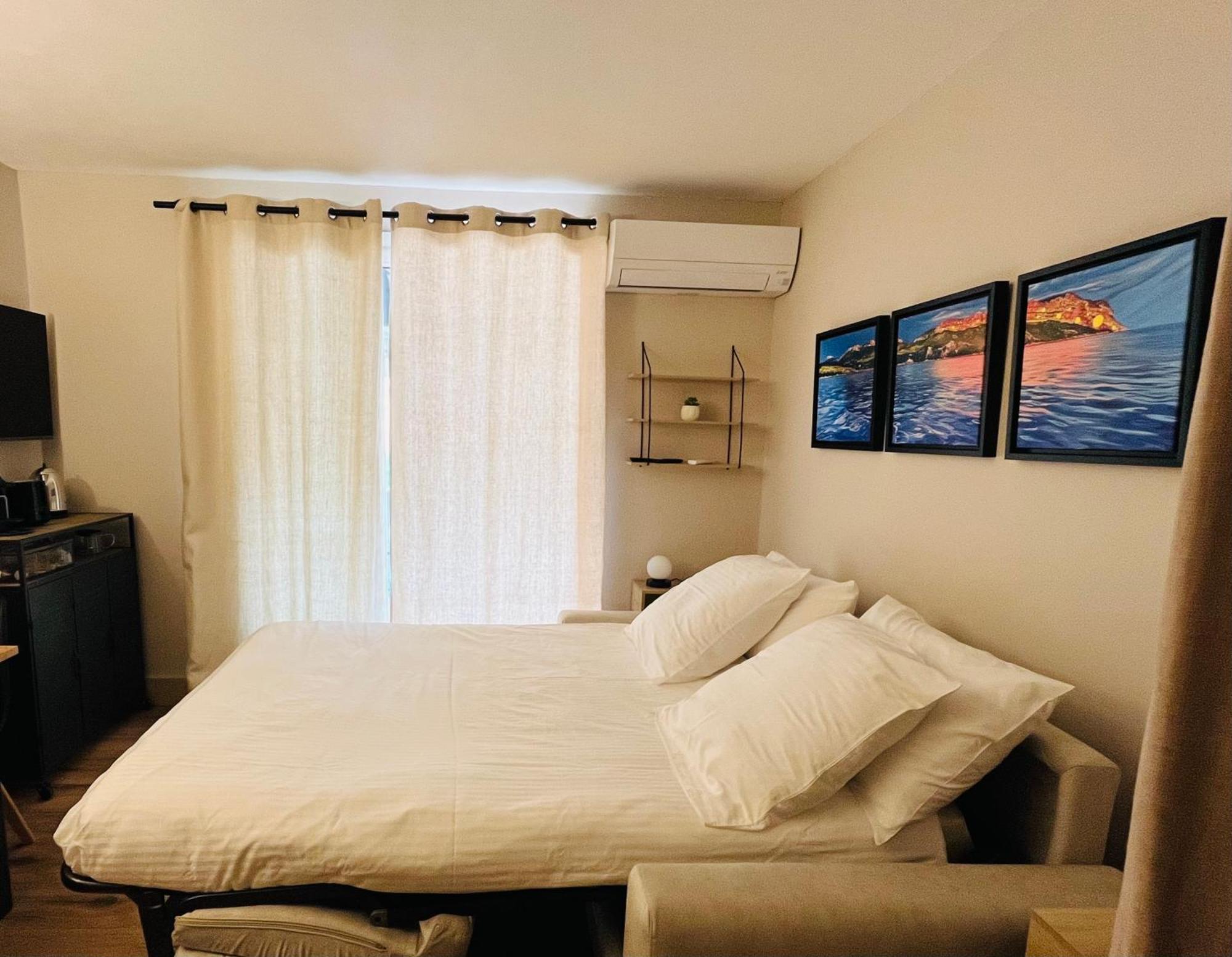 Studio Cosy En Bord De Mer Saint-Cyr-sur-Mer Εξωτερικό φωτογραφία